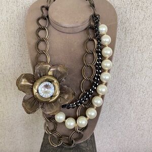 Large floral Necklace